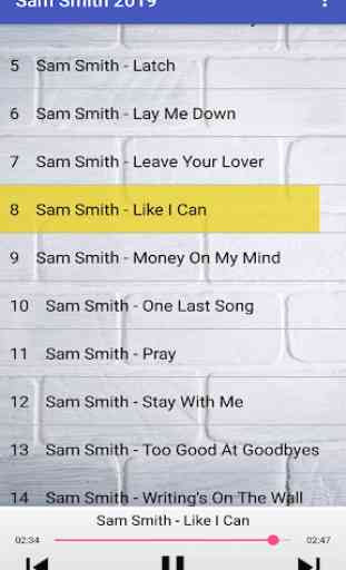 Sam Smith Songs 2019 2