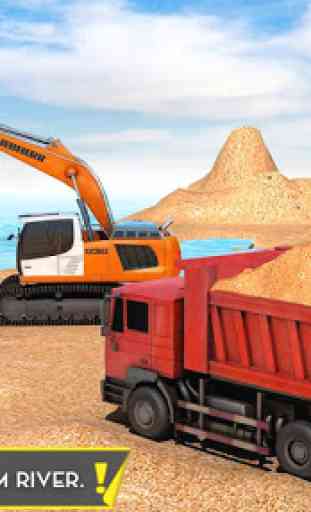 Sand Excavator Offroad Crane Transporter 4