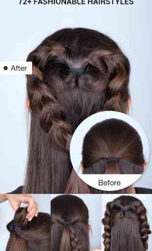 School Hairstyles Step By Step, Braiding Hairstyle 3