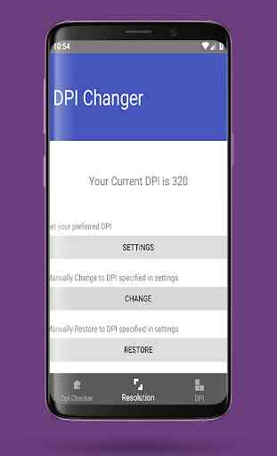 Screen Resolution Changer DPI Changer DPI Checker 2