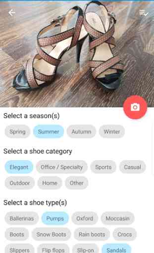 Shoedrobe: Shoes and footwear management 2
