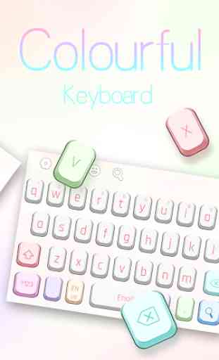 Simple Colorful Keyboard 2