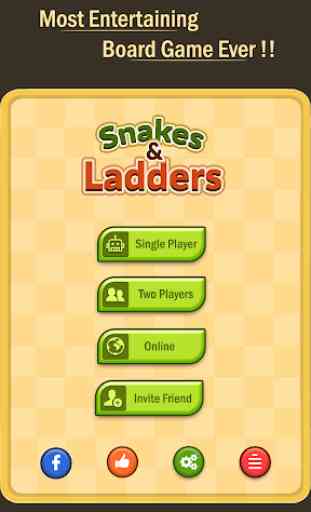 Snakes & Ladders: Online Dice! 1
