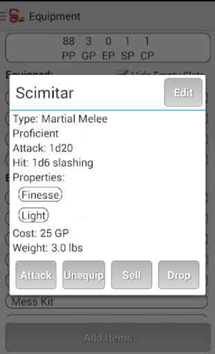 Squire - Character Manager Pro 4