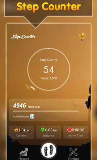 Step Counter- Pedometer & Calories Tracker 1
