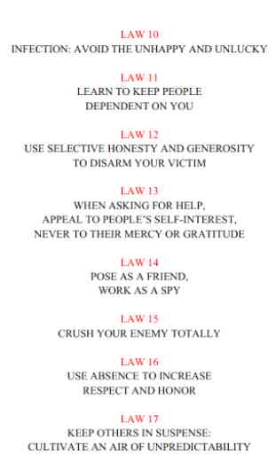 The 48 Laws of Power 3