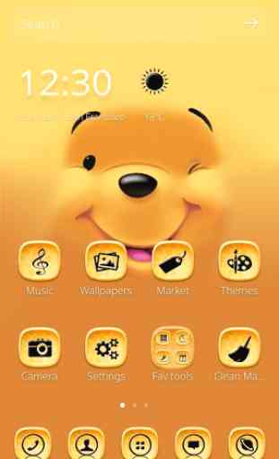 Theme for Lovely Pooh Bear. 4