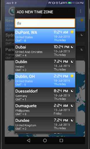Time Zone Converter - World Time Zones Clock 2