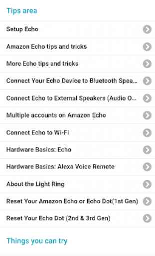 Tips for Amazon Echo 1