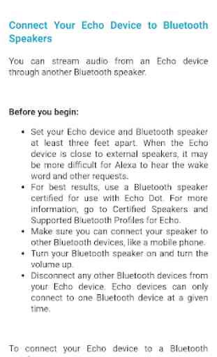 Tips for Amazon Echo 3
