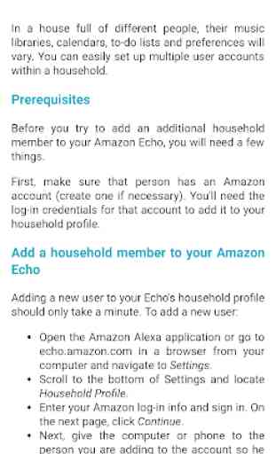 Tips for Amazon Echo 4