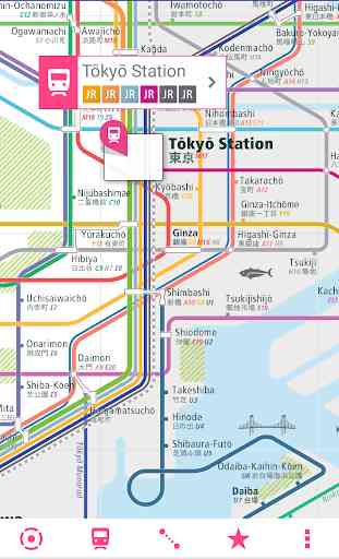 Tokyo Rail Map 1