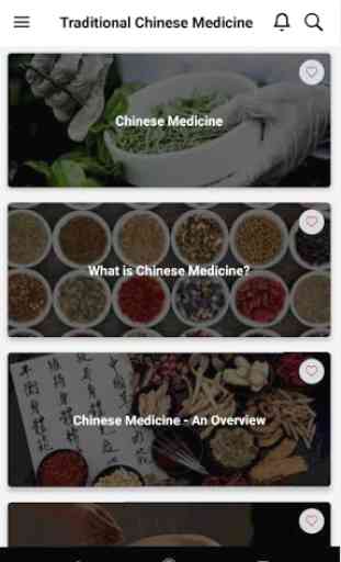 Traditional Chinese Medicine, Medicinals 1