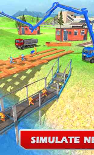 Train Bridge Construction: Railroad Building Sim 1