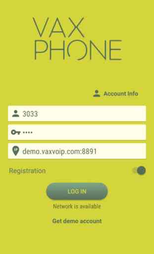 VaxPhone - VoIP SIP Softphone 2