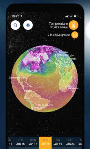 Ventusky: 3D Weather Maps 1