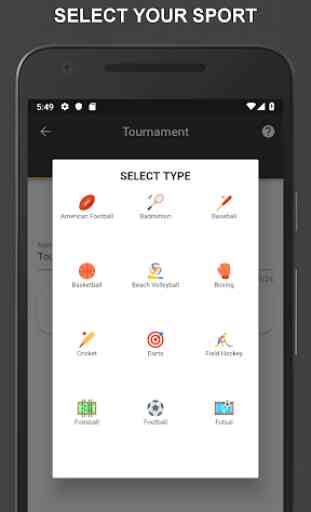 Winner - Tournament Maker App, League Manager 1
