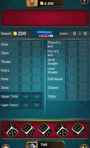 Yatzy - Offline Free Dice Games 3