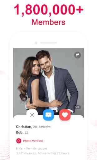 3Fun - Curious Couples & Singles Dating App 1