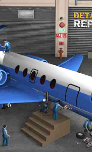 Air plane Mechanic Workshop Garage Simulator 2018 3