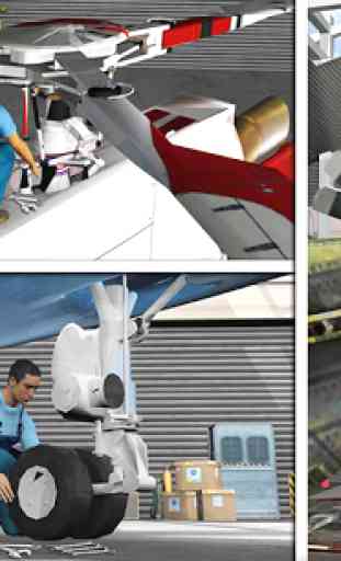 Air plane Mechanic Workshop Garage Simulator 2018 4