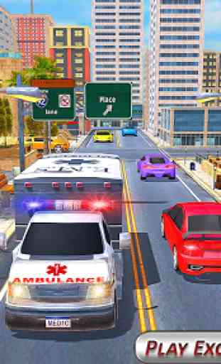 Ambulance Rescue Games 2