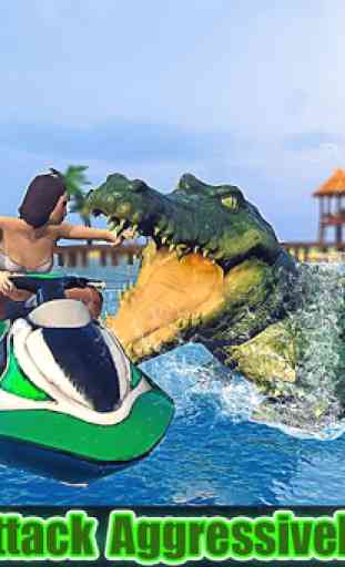 Angry Crocodile Family Simulator: Crocodile Attack 1
