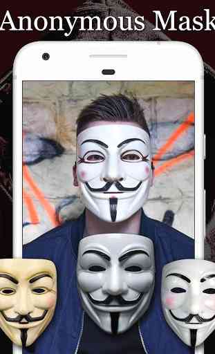 Anonymous Mask Photo Editor Free 1