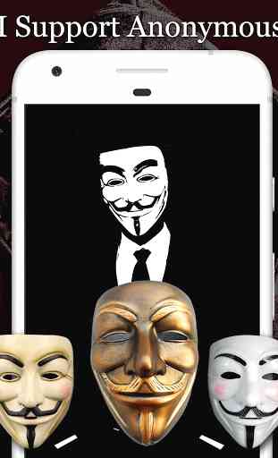 Anonymous Mask Photo Editor Free 2