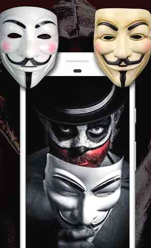 Anonymous Mask Photo Editor Free 3