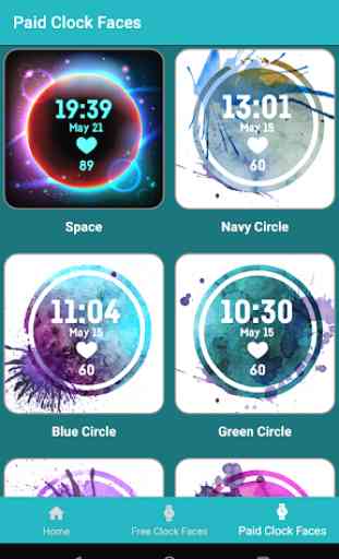 Awooche Clock Faces for Fitbit Versa 3