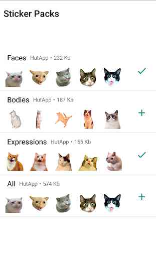 Best Cat Stickers for Chat WAStickerApps 3