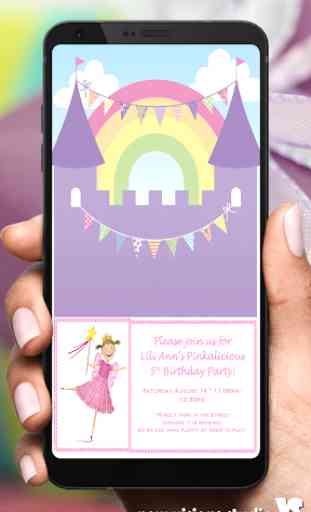 Birthday Party Invitation Cards App 3