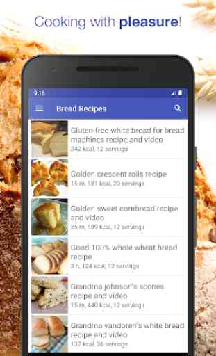 Bread recipes free offline app 1