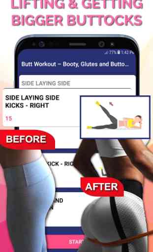 Butt Workout – Booty, Glutes & Buttocks Exercise 3