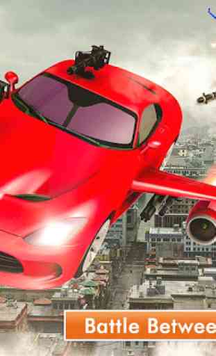 Car Flying Shooting: Flying Car Simulator 2019 1