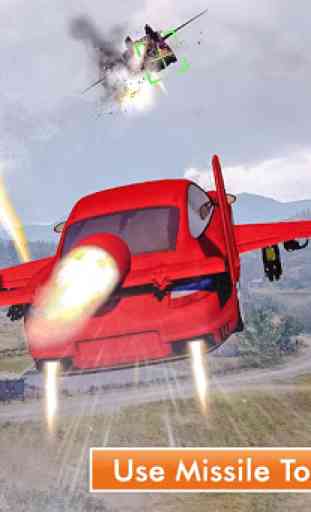 Car Flying Shooting: Flying Car Simulator 2019 3