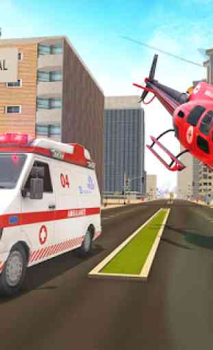 City Ambulance Emergency Rescue 3