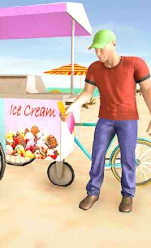 City Ice Cream Delivery Boy 4