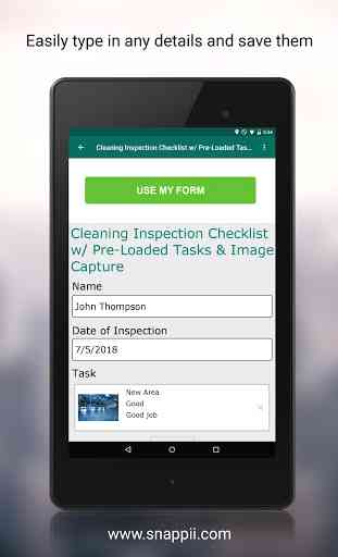 Cleaning Inspection Checklist 2