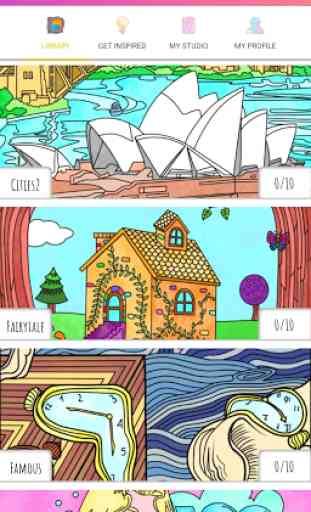 ColorSky: free antistress coloring book for adults 2
