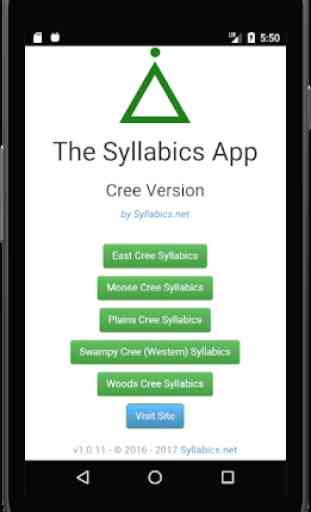 Cree Syllabics 1