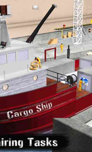 Cruise Ship Mechanic Simulator 2018: Repair Shop 1