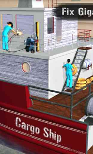 Cruise Ship Mechanic Simulator 2018: Repair Shop 3