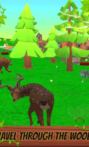 Deer Simulator - Animal Family 1
