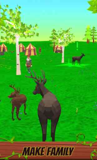 Deer Simulator - Animal Family 3