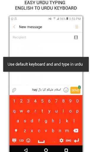 Easy Urdu Typing - English to urdu Keyboard 3