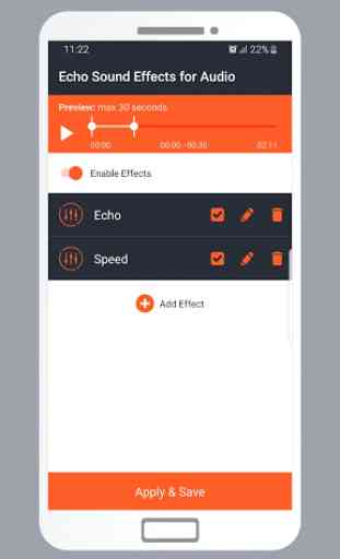 Echo Sound Effects for Audio 3