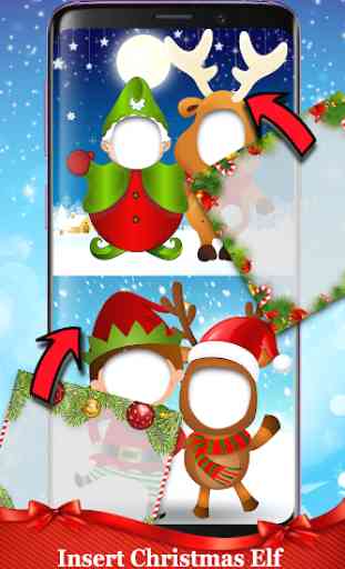 Elf ☃ Yourself Merry Christmas Dress Up Editor 2