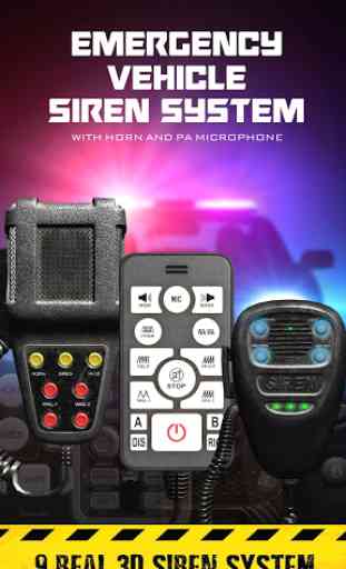 Emergency Siren Vehicle System PRANK GAME 4